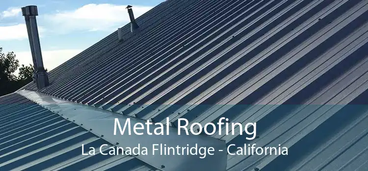 Metal Roofing La Canada Flintridge - California