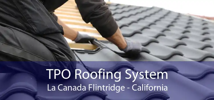 TPO Roofing System La Canada Flintridge - California